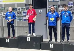 Thomas Rinaudo numero 1 sul podio